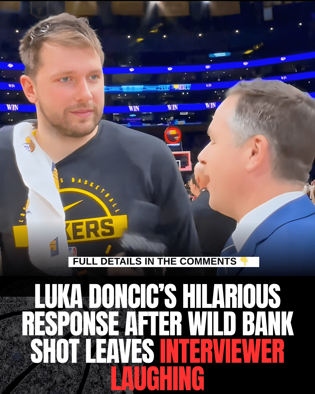 "You Know It": Luka Doncic's Deadpan Response To Wild Bank Shot Leaves ...